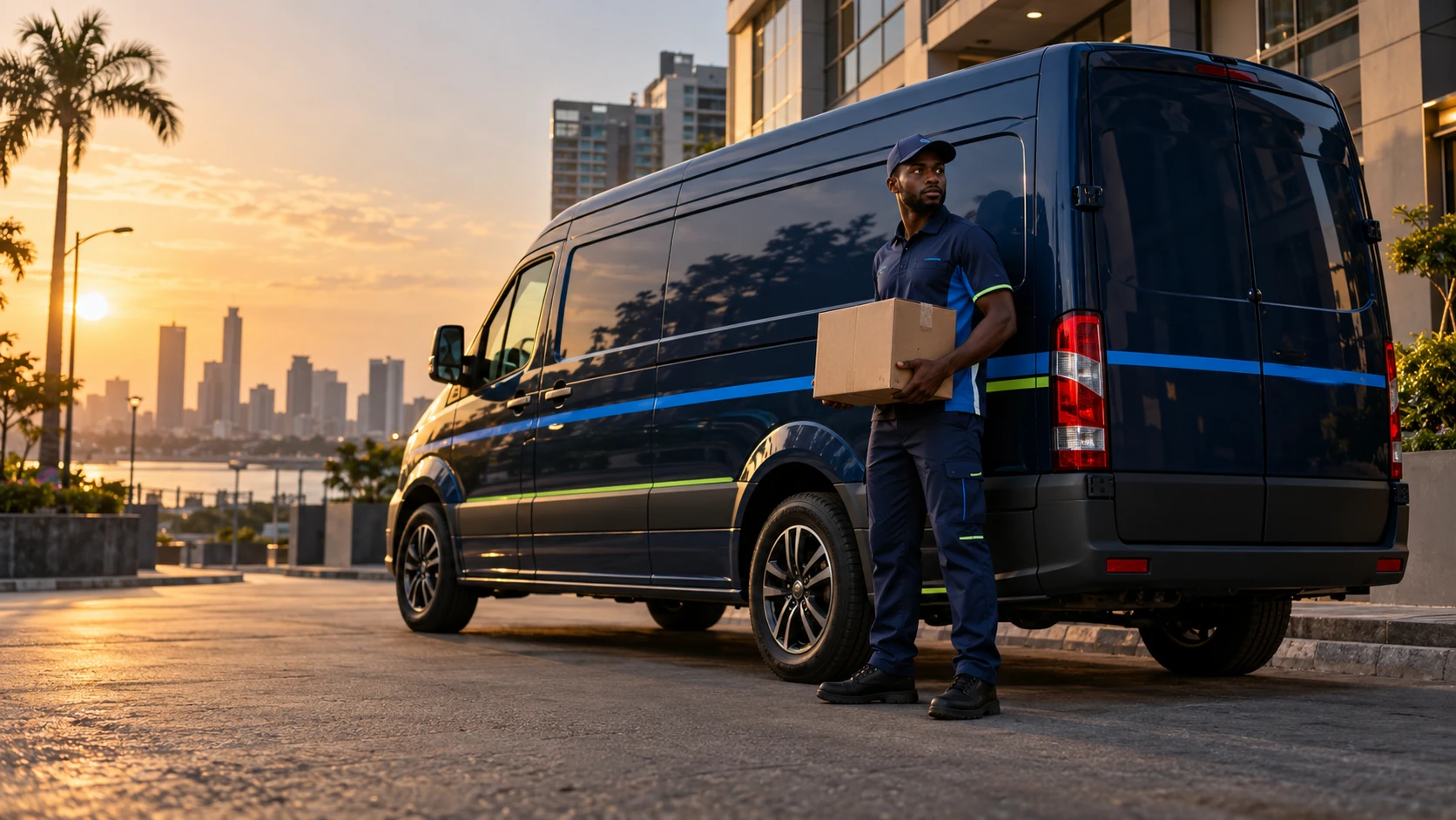 KORVA courier and delivery vehicle